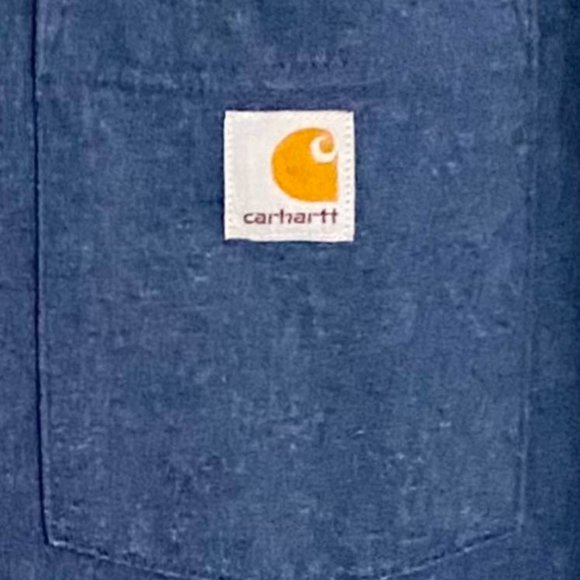Blue Carhartt Original Fit T-Shirt- Size Large - Picture 3 of 4